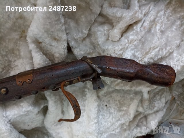 Злодейска с архаичен кремъклия механизъм, снимка 3 - Ловно оръжие - 37383712