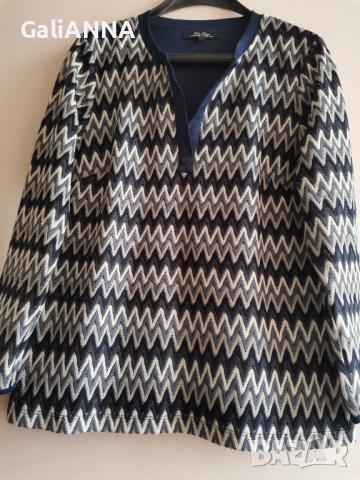 СТРАХОТНА БЛУЗА ЕФЕКТЕН ДЕСЕН РАЗМЕР XL, снимка 2 - Тениски - 36458705