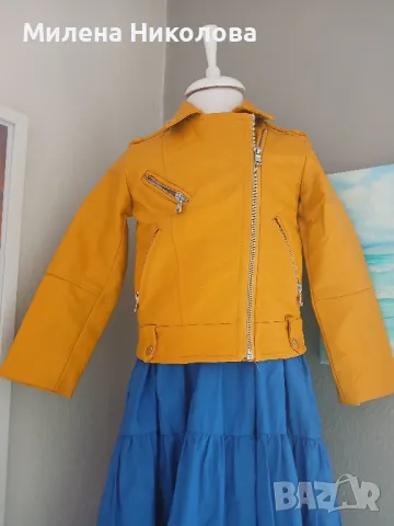 Кожено яке Зара 4-5г