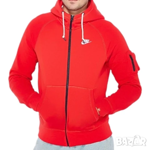 Мъжко горнище Nike Sportswear Club | M размер, снимка 3 - Спортни дрехи, екипи - 50955909