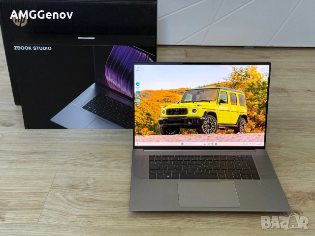 16’FHD+IPS/i7-12800H/RTX A2000 8GB/Hp Zbook Studio G9/32GB/1TB/Гаранци, снимка 2 - Лаптопи за работа - 52502826