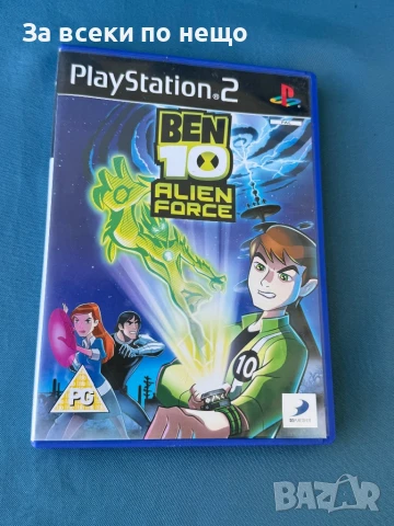 Ben 10: Alien Force , игра за playstation 2 ps2 плейстейшън 2