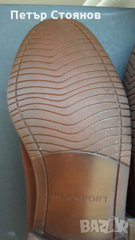 Елегантни мъжки обувки от естествена кожа ROCKPORT №45, снимка 11 - Официални обувки - 27725843