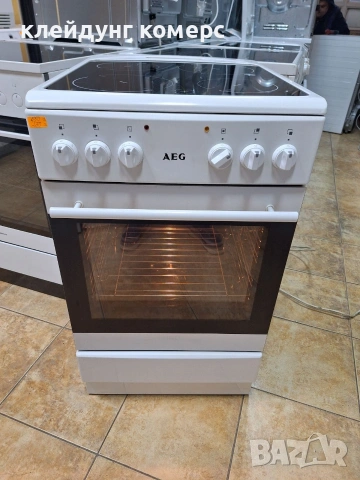 Готварска печка с керамичен плот AEG шир.50см. 