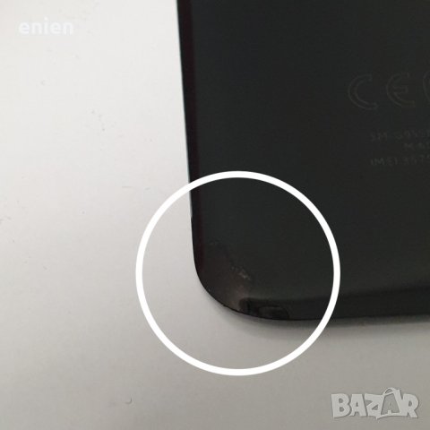 Заден капак, панел стъкло за Samsung Galaxy S8 Plus / Черен с дефект, снимка 2 - Резервни части за телефони - 35210394