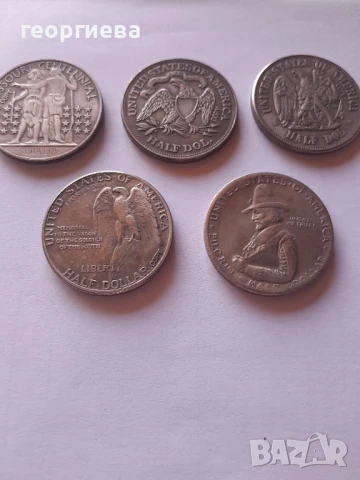 half dollar отлични реплики за попълване на колекции, снимка 2 - Нумизматика и бонистика - 50949611