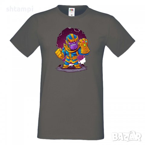 Мъжка тениска Marvel Thanos Игра,Изненада,Подарък,Геймър,, снимка 1 - Тениски - 36791399
