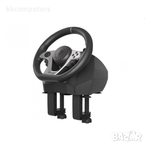 Genesis Driving Wheel Seaborg 400 For PC/Console Волан, снимка 4 - Джойстици и геймпадове - 52807557