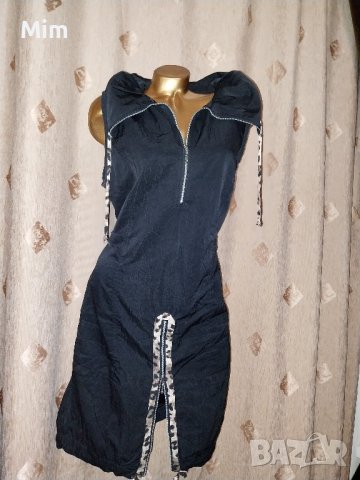 XL/XXL Черна рокля с апликации с животински принт

, снимка 10 - Рокли - 42940503