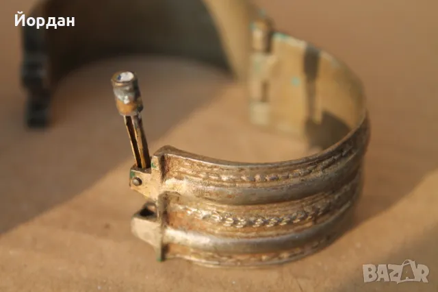 Възрожденска сребърна гривна , снимка 6 - Антикварни и старинни предмети - 47777797