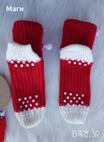 Коледни чорапи, снимка 7 - Дамски чорапи - 34883765