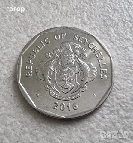 Монети. Сейшели . Сейшелски острови . 1 и 5 рупии. 2016 година. Нова серия ., снимка 6 - Нумизматика и бонистика - 38653118