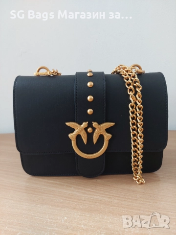 Pinko дамска чанта през рамо код 254, снимка 13 - Чанти - 40704491