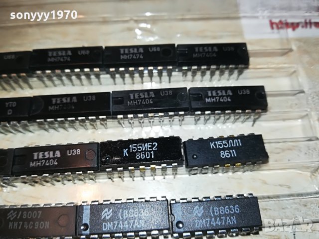 el salvador-tesla-dm7447an-k155-интегрални схеми микс-75лв, снимка 7 - Други - 28674762