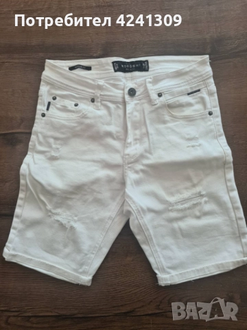 Мъжки къси дънкови панталони