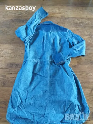 g-star dress wmn s/less - страхотна рокля КАТО НОВА L, снимка 8 - Рокли - 47792857