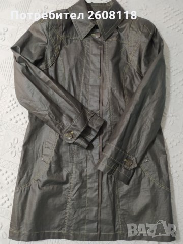 Оригинално манто Easy Comfort - №46 (XL). Промазана шлиферна материя