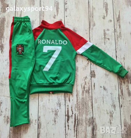 Жълт Детски екип Роналдо Ал Насър Син 2025г Ново Комплект деца CR7, снимка 7 - Футбол - 51644920