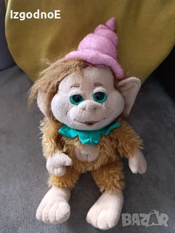 Плюшена играчка гном, джудже 