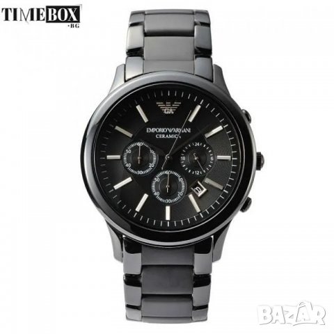 Emporio Armani AR1451 Ceramica Chronograph. Нов мъжки часовник, снимка 4 - Мъжки - 38750962