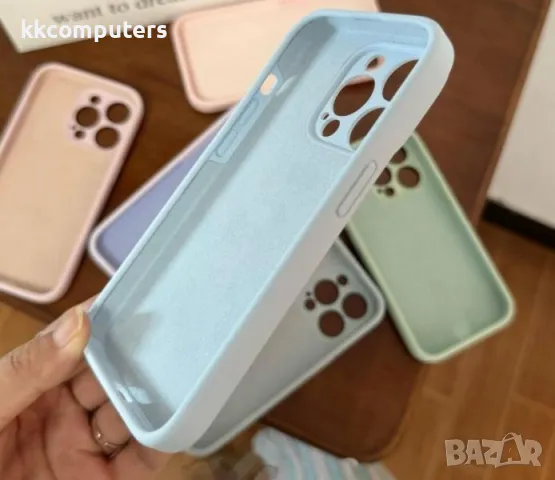 Калъф Liquid Silica MagSafe за iPhone 15 Pro Max 6.7 / Розов / + Протектор Баркод : 3131510, снимка 4 - Калъфи, кейсове - 49003473