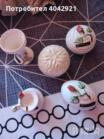 Кутийки за бижута, свещник,ваза