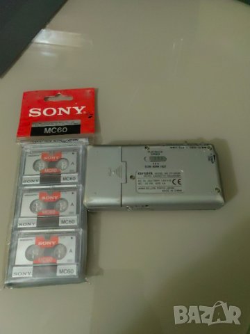 Aiwa TRM-330 Диктофон с подарък три касети Sony, снимка 6 - Радиокасетофони, транзистори - 43860432