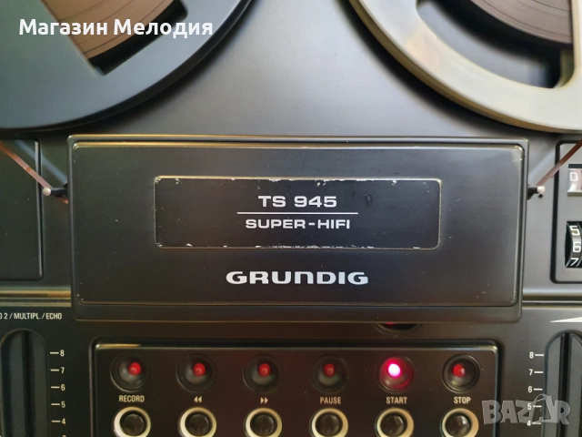 Ролков магнетофон GRUNDIG TS 945 В отлично техническо и визуално състояние., снимка 4 - Аудиосистеми - 49217919
