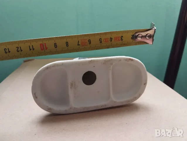 Стара порцеланова статуетка ловен мотив, снимка 5 - Други ценни предмети - 48811042