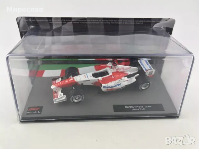 1:43 ATLAS Jarno Trulli Toyota ФОРМУЛА 1 F1 МОДЕЛ