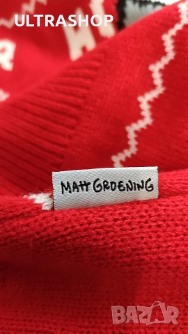 Homer Simpson L size Коледен пуловер The Simpsons , снимка 3 - Пуловери - 52677806