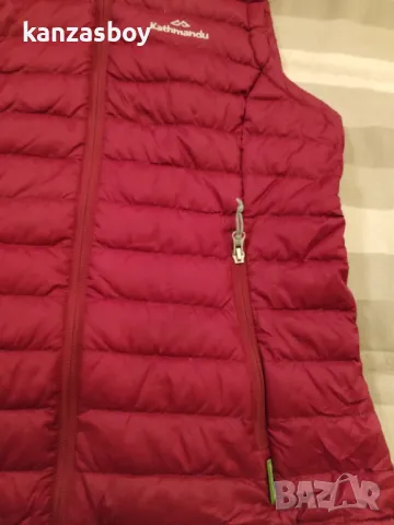 Kathmandu Womens Heli Lightweight Down Hooded Vest - страхотен дамски елек КАТО НОВ М, снимка 7 - Елеци - 48395557