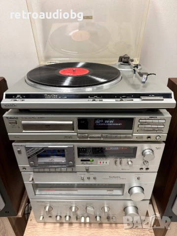 🔊ТОП аудио система - сет TECHNICS - усилвател, тунер и триглав дек🔉, снимка 10 - Аудиосистеми - 53597547