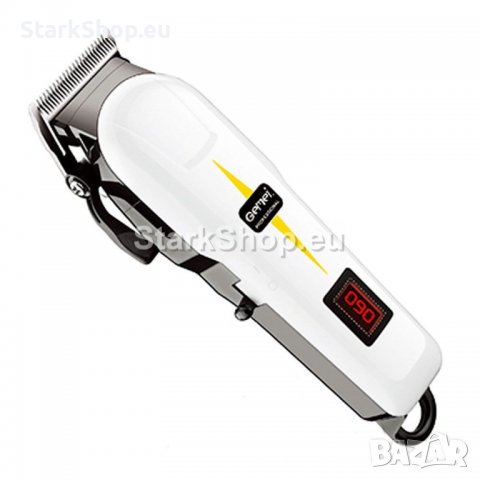 Професионална машинка за подстригване Geemy с LED проценти