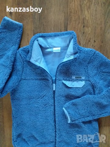 COLUMBIA Mountain Side sherpa fleece jacket - страхотно поларено горнище , снимка 7 - Спортни екипи - 39113765