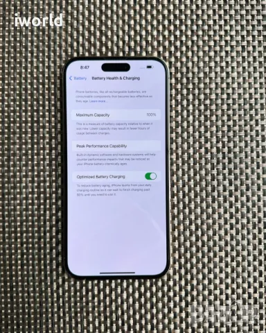 КАТО НОВ❗️100% БАТЕРИЯ❗️ iPhone 14 Pro Max Лизинг от 66лв/м/ Gold / 256Gb, снимка 2 - Apple iPhone - 48068392