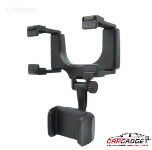 Поставка за телефон върху огледалото за обратно виждане, универсална, снимка 2 - Аксесоари и консумативи - 37046861