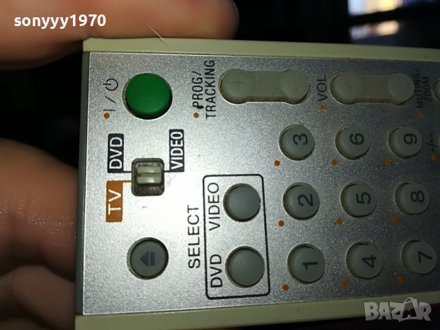 SONY DVD/VIDEO COMBO REMOTE CONTROL-SWISS 0702231636