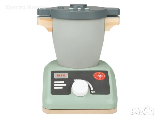 Дървен кухненски робот с аксесоари за дървена кухня или магазин, снимка 3 - Образователни игри - 48847218