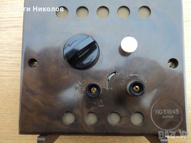 настолен часовник  Rhythm, снимка 2 - Антикварни и старинни предмети - 27887261