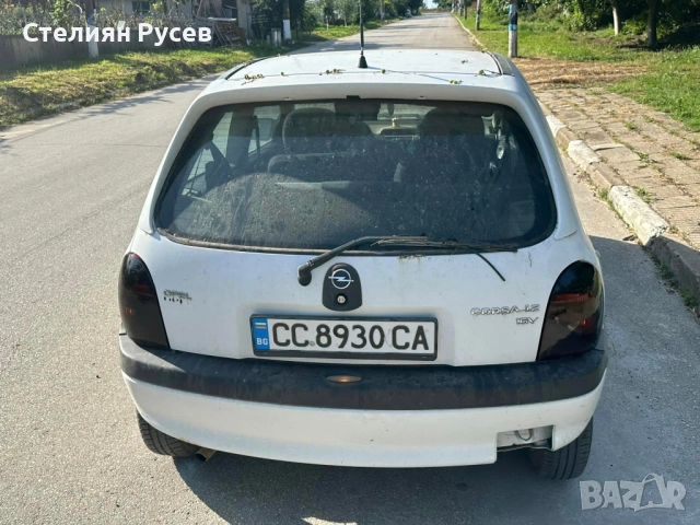 НА ЧАСТИ opel corsa B 1.2i БЕНЗИН само на части -4 джанти с гуми и 4 капачки с ключе за тях 150 лв -, снимка 12 - Автомобили и джипове - 52028413