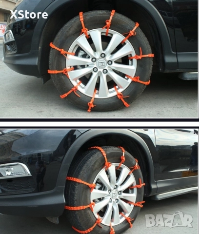 Универсални вериги за сняг, кал и лед тип свинска опашка, снимка 3 - Аксесоари и консумативи - 52448541