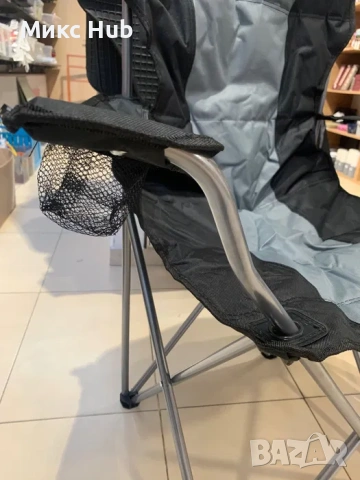 Къмпинг стол / Рибарски стол с калъф, отстъпка за повече бройки, снимка 4 - Къмпинг мебели - 53301749