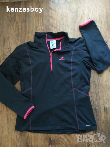  Salomon Discovery Half Zip - Women's - страхотна дамска блуза, снимка 5 - Блузи с дълъг ръкав и пуловери - 34763195
