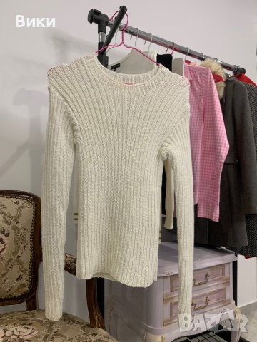 Ръчно плетен пуловер , снимка 10 - Блузи с дълъг ръкав и пуловери - 43477119