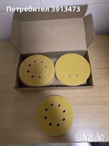 100 броя шкурка P180, снимка 1