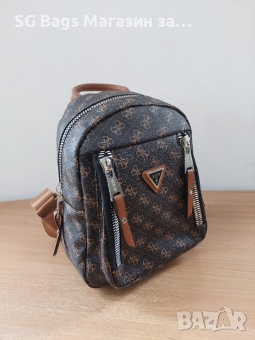 Дамска раница Guess дамска чанта тип раница раничка код 129, снимка 13 - Раници - 47415521