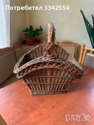 КОШНИК КОШНИЦА ПЛЕТЕН СТАРИНЕН ГОЛЯМ