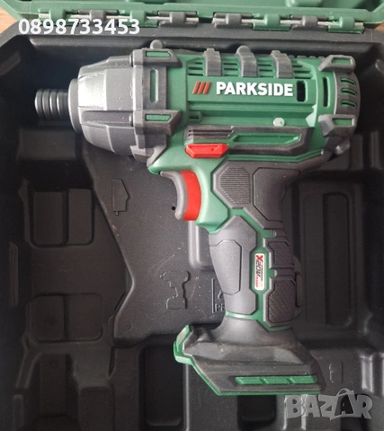 акумулаторен ударен винтоверт импакт на Парксайд 20В 180Н с гаранция 10.27г.
