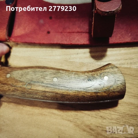 Нож ръчна изработка на Майстор П.Неделев Нов, снимка 11 - Ножове - 50885874